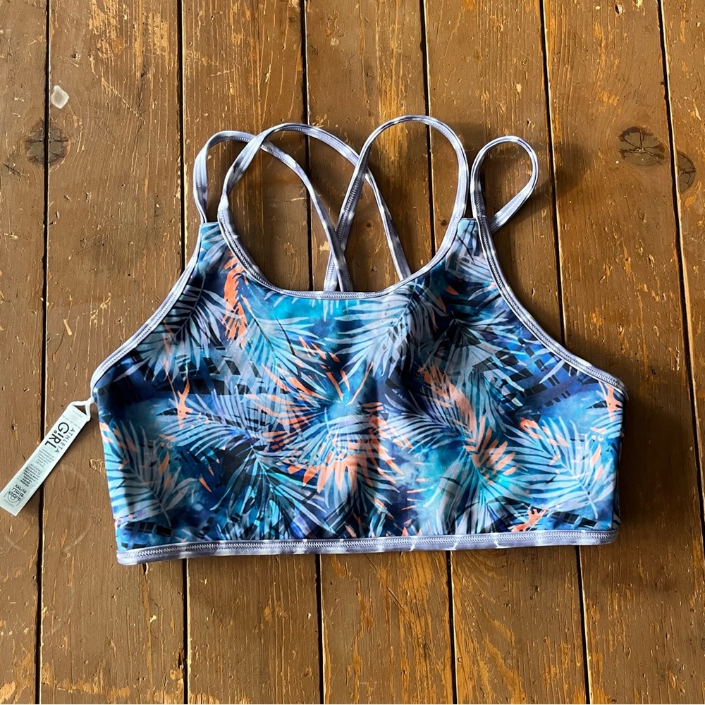 Athleta Girl Swim Halter Top NWT